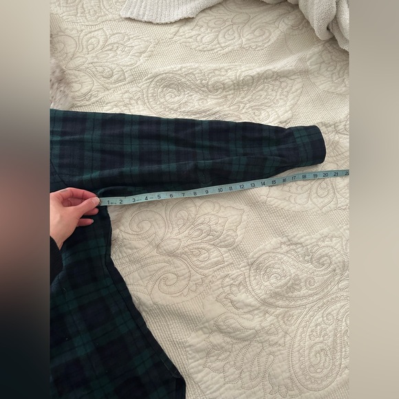 Pendleton black watch tartan wool XL button down - Picture 7 of 8